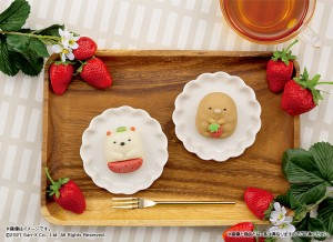 すみっコぐらし の和菓子がファミマに いちごモチーフのしろくま とんかつ登場 21年5月25日 スイーツ クランクイン トレンド