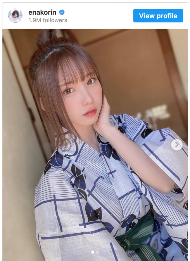 えなこ かわいい浴衣姿 旅館デート 風ショットに反響 風呂上がりの雰囲気 いいね 22年3月23日 1ページ目 エンタメ ニュース クランクイン